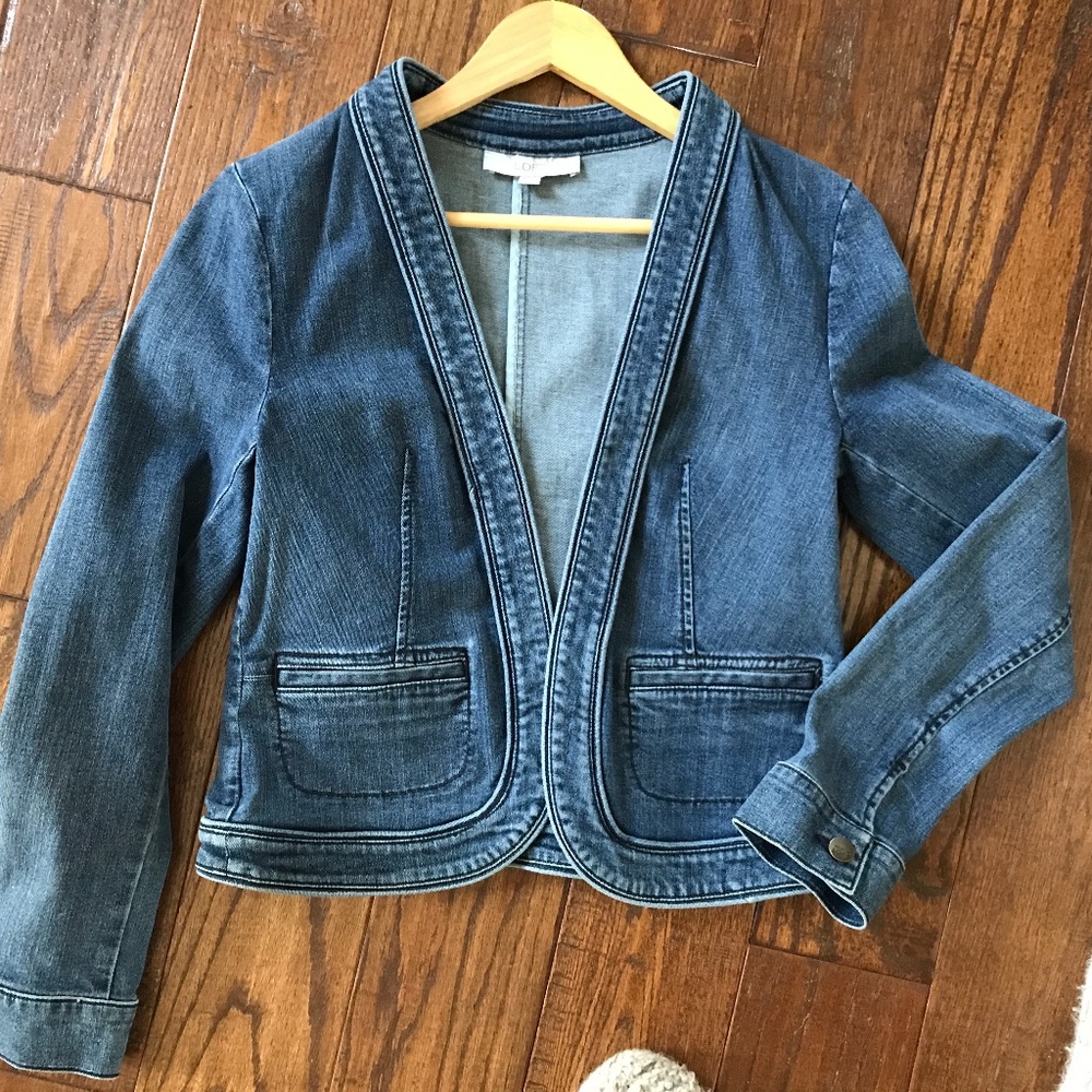Blue jean jacket